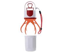 Pet Poop Picker for Dog - Dog Poop Scooper with Bag Dispenser,6-Claw Waste Grabber No Touch Pick up Tool for Small Medium Large Breeds Outdoor Walking Park Travel