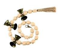 Pet Potty Training Door Bell | Dog Go Outside Potty Training Doorbell Rope - Living Room Bathroom Puppy Pee Guide Toilet Bell with Beads Decor for Camping, Traveling