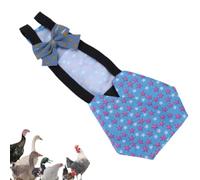 Pet Poultry Diapers, Chicken Diaper for pet ducks Hens Chicken Nappy Clothes Reusable diapers Goose Diapers for Poultry Outdoor Use (S)