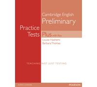 PET Practice Tests Plus with Key New Edition