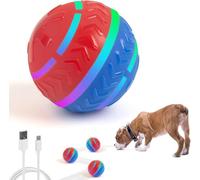 pet prime Interactive Dog Ball, Moving Dog Ball 3.15 in USB Rechargeable, Activated Smart Dog Toys for Boredom, Interactive Dog Toys with LED Lights for Small Medium Large Dogs