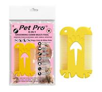 Pet Pro Grooming Comb for Dogs & Cats | Coat Care & Detangling Tool