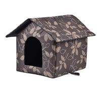 Pet Products Original Warm House Outdoor | Waterproof, Foldable, Heated Kitten Shelter for Pets