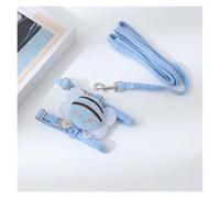 Pet Products Pet Harness and Leash Set, Adjustable, Comfortable and Breathable, Suitable for Cats and Small Dogs Pet Products(Blue,S)