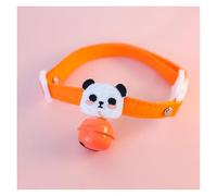 Pet products Super Cute Cotton Cat Collar Anti-choking Safety Buckle Adjustable Pet Collars Rabbit/frog/Panda Big Bells Cats Accessories Pet products(2,S)
