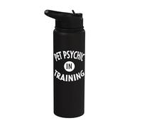 Pet Psychic Apparel | Funny Cute Psychics Design Stainless Steel Insulated Water Bottle