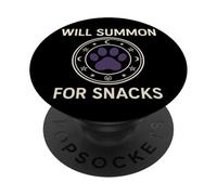 Pet Psychic Witchy Pet Mom Animal Medium Occult Pet Owner PopSockets Adhesive PopGrip