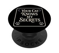 Pet Psychic Witchy Pet Mom Animal Medium Occult Pet Owner PopSockets Adhesive PopGrip