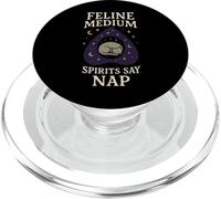 Pet Psychic Witchy Pet Mom Animal Medium Occult Pet Owner PopSockets PopGrip for MagSafe