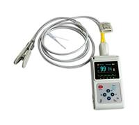 Pet Pulse Oximeter - Rechargeable Ear/Tongue Sensor for Accurate Health Monitoring at Home and Veterinary Hospitals