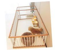 Pet Puppy Foldable Playpen Indoor/Outdoor Enclosure Run Cage，DIY Assembly of Different Sizes， Portable Detachable Pet Run Enclosures for Puppies 14pieces Height50CM