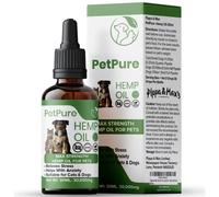Pet Pure™ Hemp Oil for Dogs & Cats - 30ml | Natural Calming Drops for Anxiety & Joints | Plant-Based Supplement for Skin & Coat | Gentle Daily Use | UK Brand