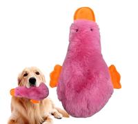 Pet Quack Pal - Wear Resistant Plush, Small Dog Chew | Squeaky Duck Toy For Puppies, Engaging Pet Playtime, Soft Cuddle Buddy For Dogs, Gift For Animal Lovers, Training Helper For Biting Habits