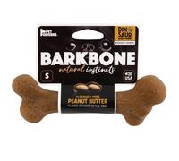 Pet Qwerks Dinosaur BarkBone Peanut Butter Wood Chew Dog Toy 1 Dog Chew