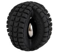 Pet Qwerks X-Tire Ball Dog Toys - Jingle Interactive Chew Toy - Medium
