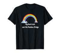 Pet Rainbow Bridge - My heart rests over Rainbow Bridge T-Shirt