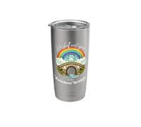 Pet Rainbow Bridge - We Shall Meet Again at Rainbow Bridge Stainless Steel Insulated Tumbler