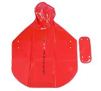 Pet Raincoat Hooded Rainproof Jacket Coat for Dogs Cats Walking in Rain PU Material Red Multiple Sizes XS to 6XL (XS)