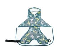 Pet Raincoat, Puppy Raincoat, Adjustable Pet Clothes with Rope Hole Band, Hooded Windproof Clothes, Lightweight Poncho, Protection