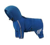 Pet Raincoats Dog Raincoats Outdoor Activity Dog Rain Jackets Small Puppy Reflective Windproof Clothes Coat Rain Suit With Hood