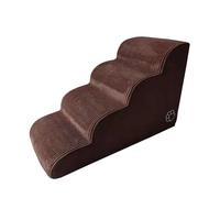 Pet Ramp for Sofa - Cats High Density Foam Stairs with 4 Levels,Resilient Cat Stairs for Training,Indoor Removable Ladder for Esca