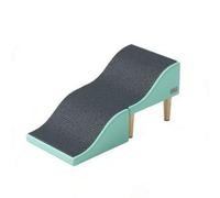 Pet Ramp with Non-Slip Surface, color to 5, Wave-shaped Pet Ramp With Cat Claw Leather Material, Elevated Design