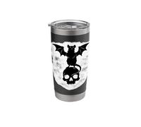Pet Rat Grunge Graphic Chaos Potato Skull Gothic Horror Rat Stainless Steel Insulated Tumbler