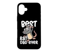 Pet Rat Owner Design For Rodent Lover - Best Rat Dad Ever Case for iPhone 16 Plus