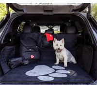 Pet Rebellion Car Boot Mat for Dogs XL Black Absorbent Machine-Washable Non-Slip Protector, Doormat or Rug - BMBL