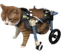 Pet Recovery Cart for Dogs & Cats - 4-Wheel Mobility Aid for Paralyzed Pets, Easy Assembly, Comfortable Leg Support, Ideal for Rehabilitation & Mobility Improvement