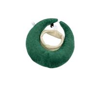 Pet Recovery Collar for Cats and Dogs After, Green S | Cord-Locks Adjustments, Soft Rings-Shape Polyester, Simples Removal Between Routine