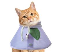 Pet Recovery Cone - 16.93x8.66x0.39inch Nylon Protective Collar, Comfortable Anti Bite Shield | Flexible Veterinary Neckwear for Small Medium Large Breeds Yard Adventures Mobility