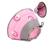 Pet Recovery Cone - Medium Adjustable Cat Collar, Soft Breathable Shield, Flexible Pet Neck Guard, Soft Safety Ring |