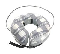 Pet Recovery Inflatable Collar Removable Dog Watermelon Pattern Post Surgery Dog Cone Alternative