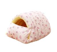 Pet Refuge, Semi Covered Sleeping Sanctuary, Hygienic Separate Pillow Insert, Excellent Winter Solution, Bedroom Living Area Furnishing, Ideal for Gray Felted Cloth Mat