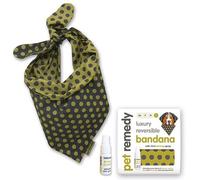 Pet Remedy Calming Bandana Kit - Green - Size: Large