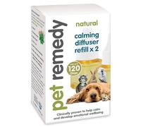 Pet Remedy REFILL Nautual Calming Plug Diffuser - Helps calm and develop emotional wellbeing in all pets. (2 x 40ml (4 Month Supply))