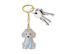 Pet Reminder Keyring Ash Bottle - Pet Hair An | Glass bottle pendant for dog hair and ashes, stylish bag charm, discreet and loving companion to commemorate