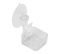 Pet Reptile Food Dish - Stable ABS Construction, Lightweight Secure Holder, Decorative Mini Tray | Gecko Frog Lizard Chameleon Spider Habitat, Aquarium Terrarium Feeding Station, Spill-Resistant Feed