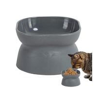 Pet Riser - Marble Effect Bowls, Double-Sided Design, Meal and Water Accessory, Elegant Design, for Dogs and Cats of All Sizes
