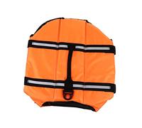 Pet Rowing Row Boat Portable Life Vest Swimsuit Puppy Float Coat Vest for Summer Life Vest Doggies Life Vest Jackets Lar (Orange XS)