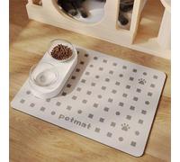 Pet Rugs, Feeding Mats for Dog Food and Water Bowls, Stain-free Quick-drying Absorbent Mats, Cats and Pet Drinking Fountains, Soft Diatomaceous Earth Floor Mat (Color 1,40cm×60cm)