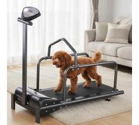 Pet Running Machine, Adjustable Speed Canine Running Slatmill Machine, LCD Display, Dog Treadmill For Small Dogs, Multi-function Home Pet Fitness Treadmill, 80KG Load