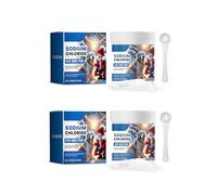 Pet Safe Ice Melt for Snow and Ice Removal, Green Salt Safe for Concrete Driveways Sidewalks, Fast Acting Pet Friendly Snow Melt, Rock Salt Alternative for Paths and Patios (2pcs, Snow Melter + Spoon)