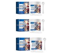 Pet Safe Ice Melt for Snow and Ice Removal, Green Salt Safe for Concrete Driveways Sidewalks, Fast Acting Pet Friendly Snow Melt, Rock Salt Alternative for Paths and Patios (3pcs, Snow Melter + Spoon)