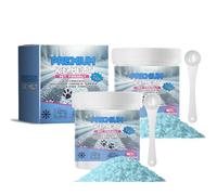 Pet Safe Ice Melt, Pet-Friendly Ice Melt, Snow Melter Safe for Concrete, Effectively Melt Ice and Snow While Reducing Potential Impacts On The Environment and Vegetation (2PC)