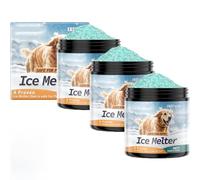 Pet Safe Ice Melt Safe for Concrete,Snow Salt Ice Melt,Green Salt for Snow and Ice Removal,Snow and Ice Melters, Sidewalk Salt,Driveway Salt,Rock Salt for Snow and Ice,Easy to Use (3pc)