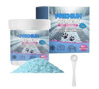 Pet Safe Ice Melt Safe for Concrete, Snow Salt Ice Melt Pet Friendly, Green Salt for Snow and Ice Removal, Rock Salt for Snow and Ice, Sidewalk Salt, Driveway Salt, Snow & Ice Melters (1PC)