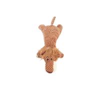 Pet Safe Plush Animal Toy with Crinkle Sound Effect Squeaky for Dog Interaction Fetching Game Play and Teeth Cleaning Chew Dog