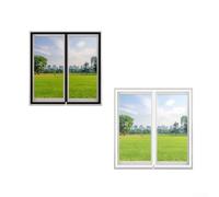Pet Safe Window Screen Mesh To Stop Cats Scratching And Keep Flies Out While Allowing Fresh Air Flow And Smooth Visibility For House(140x150cm black)
